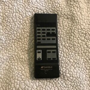 Sansui RS-1510 Remote Controller Black OEM Audio CD Player Replacement